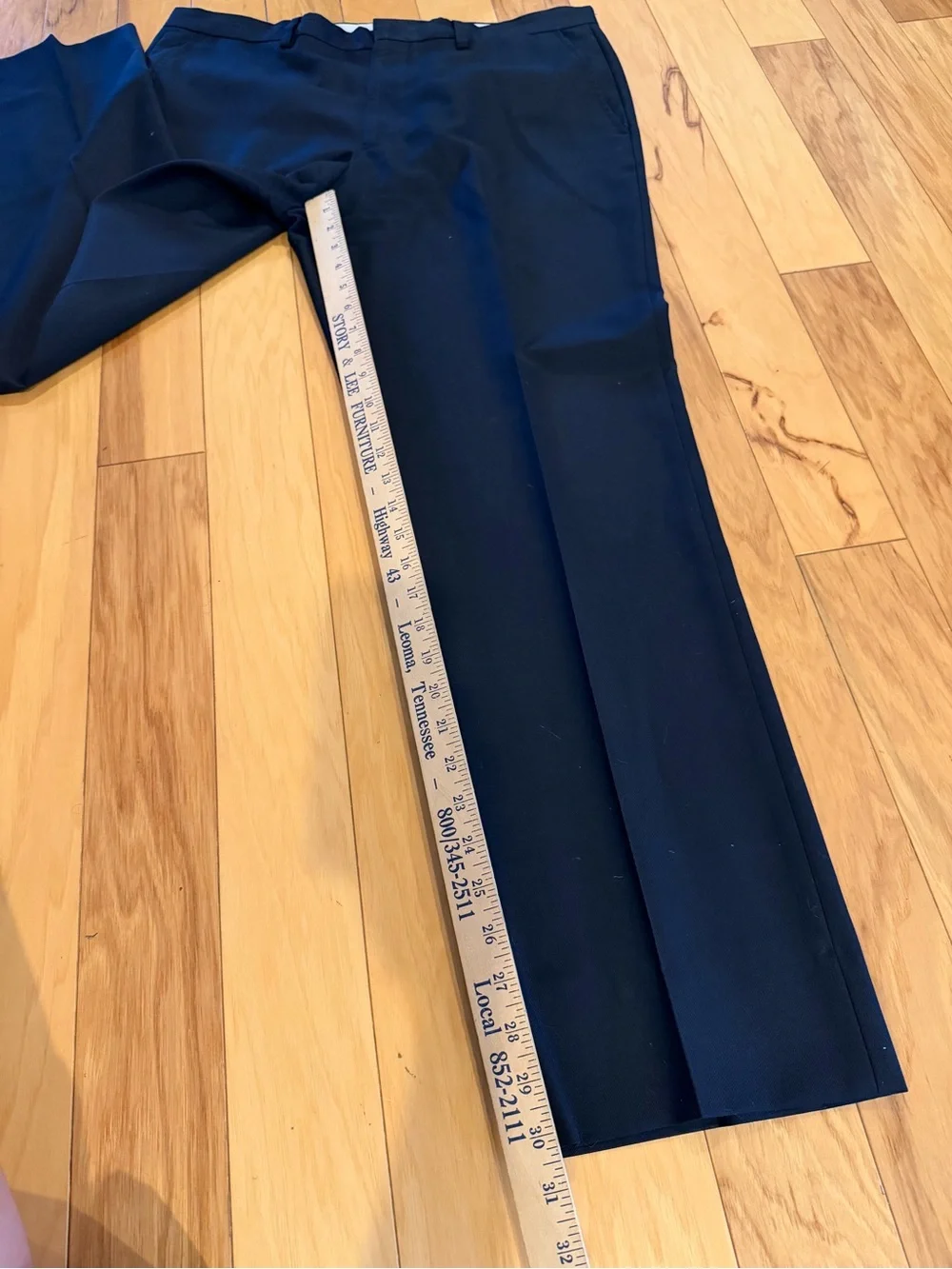 ETRO Men's Flat-Front Navy Wool Dress Pants Trousers Made in Italy